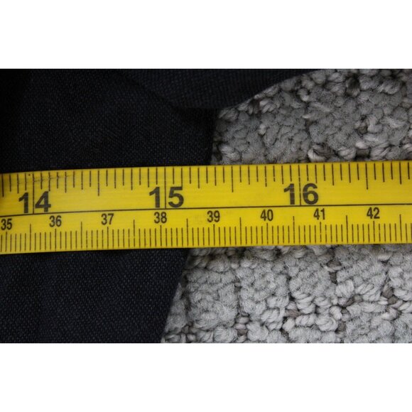 Mo:vint By Anthropologie Fit & Flare Dress Women XS Black Solid Short Sleeve NWT - Picture 6 of 7